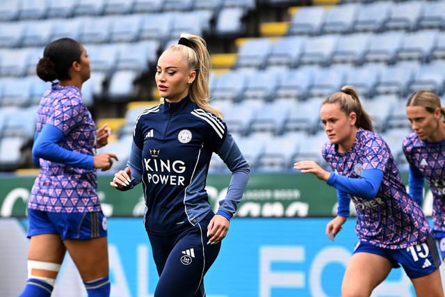 Alisha Lehmann wins Leicester Women's Player of the Season award ...