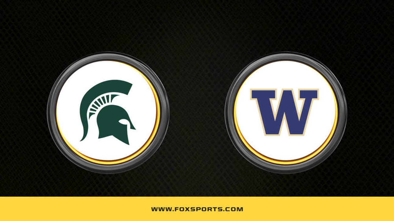 Michigan State vs. Washington How to Watch, Channel, Prediction, Odds Jan 9 FOX Sports