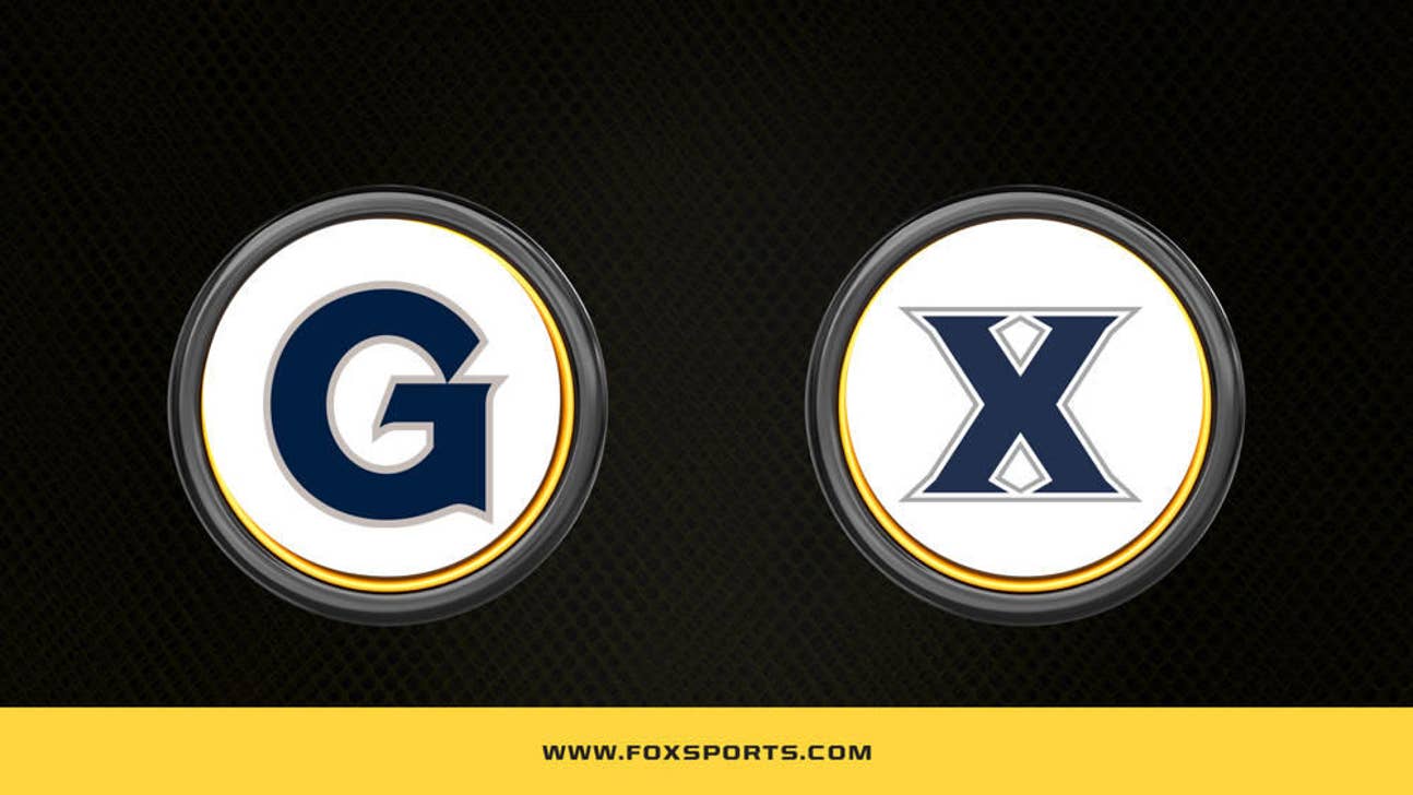 Georgetown vs. Xavier Prediction, How to Watch, Odds, Channel - Dec 20