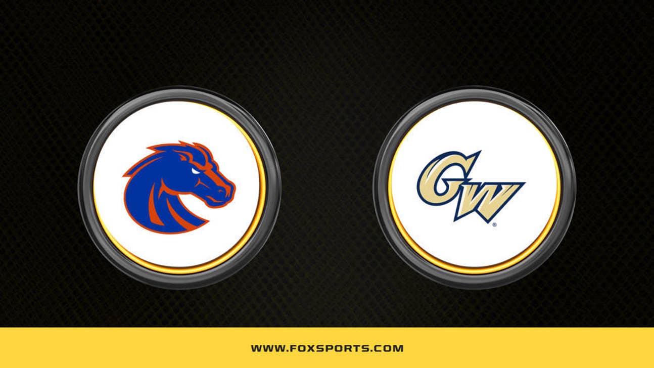 Boise State vs. George Washington: How to Watch, Channel, Prediction, Odds - 2025 CBC Tournament