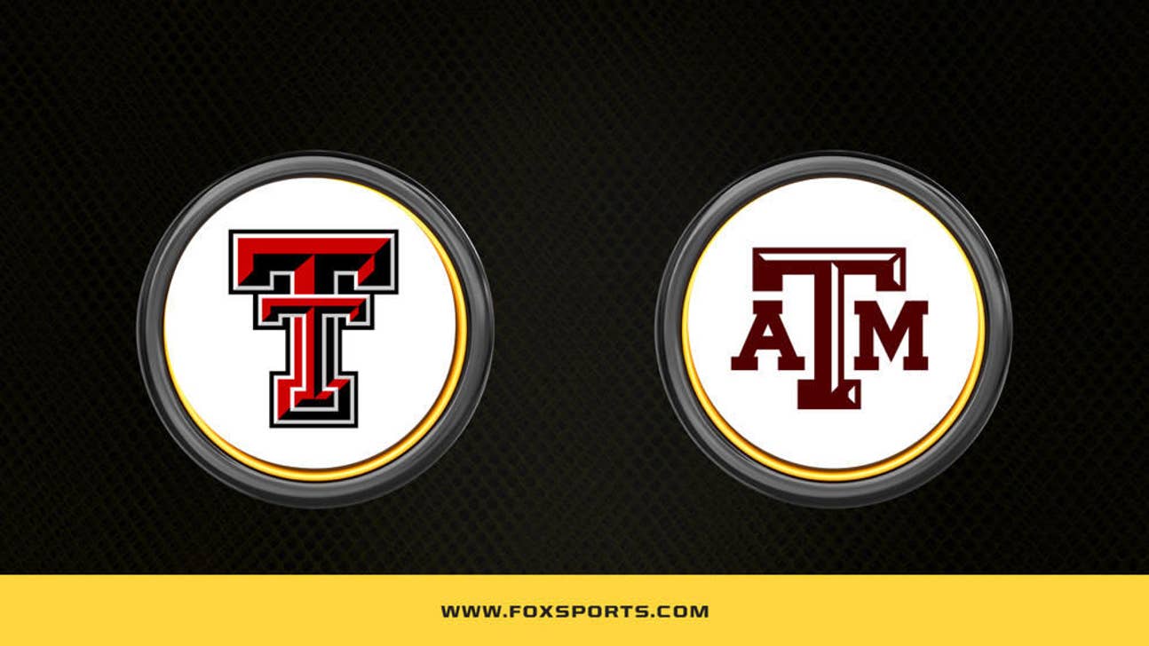 Texas A&M vs. Texas Tech: How to Watch, Channel, Prediction, Odds - Dec 8