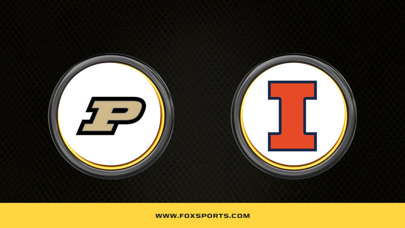 Purdue vs. Illinois Prediction, How to Watch, Odds, Channel - Jan 24