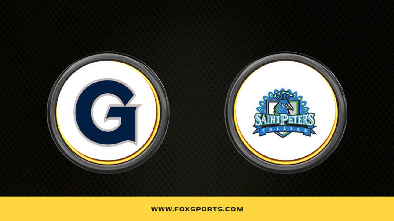 Georgetown vs. Saint Peter's Prediction, How to Watch, Odds, Channel - Dec 13