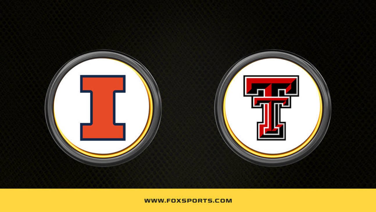 Illinois vs. Texas Tech Prediction, How to Watch, Odds, Channel - Nov 11