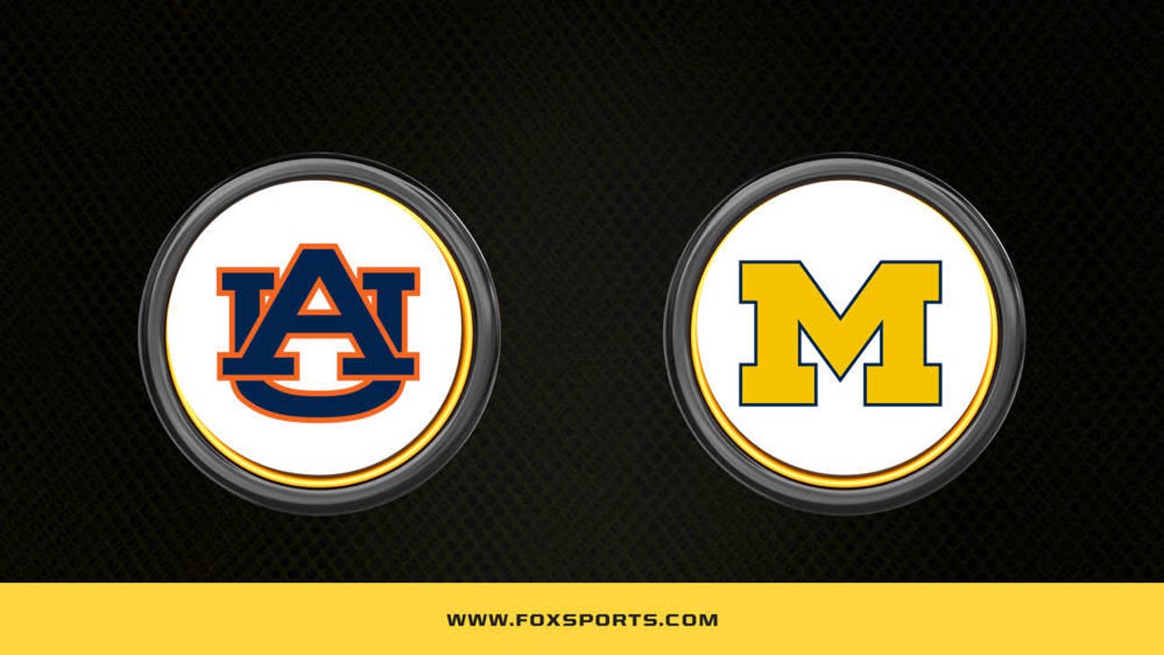How to Watch Auburn vs. Michigan: TV Channel, Time, Live Stream - NCAA Tournament Sweet 16