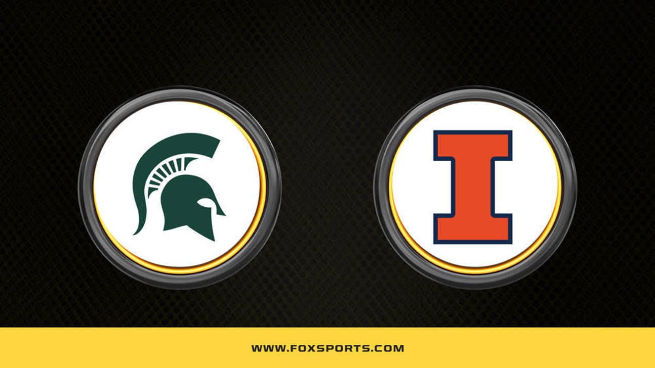 Michigan State vs. Illinois: How to Watch, Channel, Prediction, Odds - Jan 19