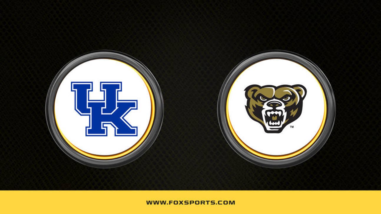 How to Watch Kentucky vs. Oakland: TV Channel, Time, Live Stream - NCAA Tournament First Round