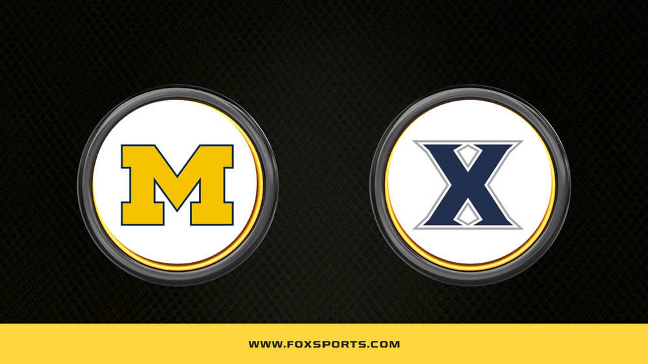 Michigan vs. Xavier: How to Watch, Channel, Prediction, Odds - Nov 27