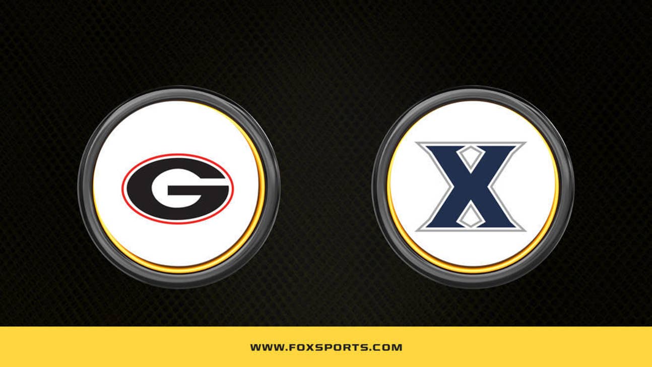 Georgia vs. Xavier Prediction, How to Watch, Odds, Channel - Nov 21