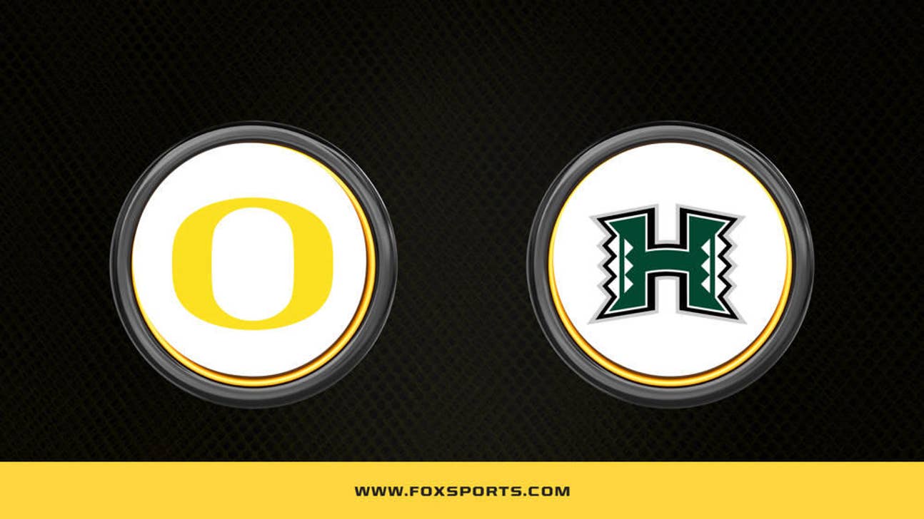 Oregon vs. Hawaii Prediction, How to Watch, Odds, Channel - Nov 4