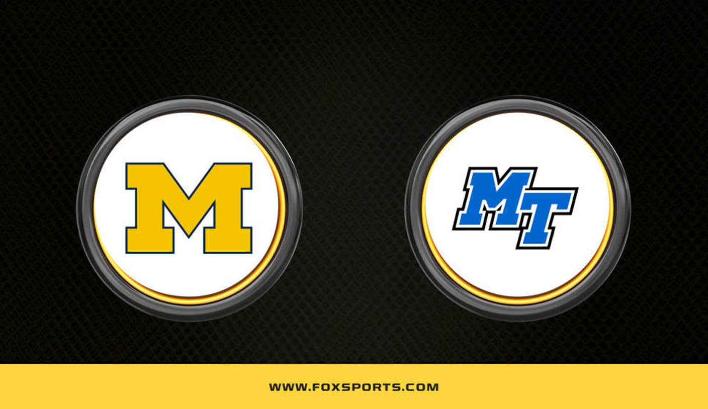 Michigan vs. Middle Tennessee Prediction, How to Watch, Odds, Channel - Nov 19