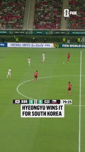South Korea seals it in the 80th minute! 🇰🇷