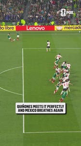 A QUICK response from Quiรฑones and Mexico ๐ฒ๐ฝ Sponsored by @newbalancefootball