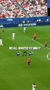 We all wanted to sing it