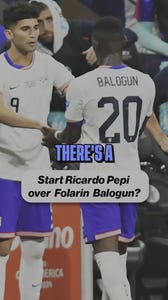 Pepi or Balogun up top for the USMNT? 🇺🇸🤔