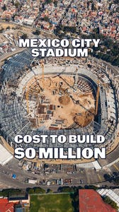 Mexico City Stadium's details ahead of the 2026 FIFA World Cup 🇲🇽