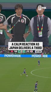 Cool, calm, and collected from Hajime Moriyasu π―π΅
