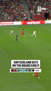 SWITZERLAND TAKES THE LEAD 🇨🇭