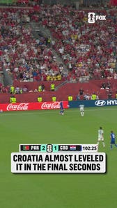 Almost an ALL-TIME stoppage time moment from Croatia with a late equalizer but it’s ruled offside