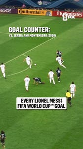 All 21 of the legendary Leo Messi's goals in his FIFA World Cup career 🐐