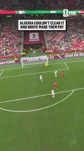 Algeria can't clear it out of the box and Switzerland makes them pay 🇨🇭