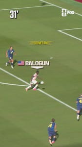 @Balogun could not be denied, and @KingJames approves 🇺🇸