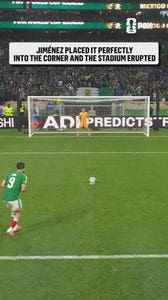 Raul Jimรฉnez delivers from the spot to bring Mexico within one ๐