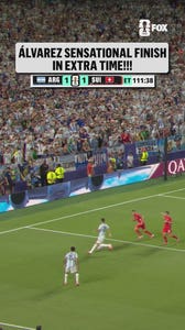 AN INCREDIBLE GOAL FROM JULIรN ALVAREZ TO PUT ARGENTINA IN FRONT IN EXTRA TIME ๐ฆ๐ท