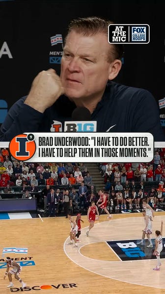 Illinois HC Brad Underwood responds to criticism about not liking a question