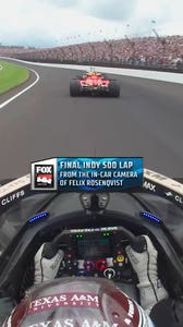 Final Lap from the POV of Indy 500 Champion Felix Rosenqvist