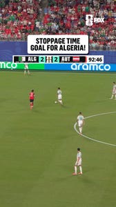 Riyad Mahrez DELIVERS IN STOPPAGE TIME FOR ALGERIA 🇩🇿