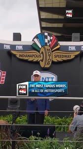 Roger Penske gives the starting command at the 2026 Indy 500 🗣️