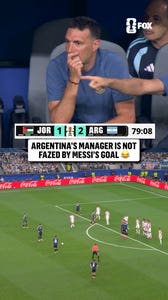 Just another day at the office for Lionel Scaloni