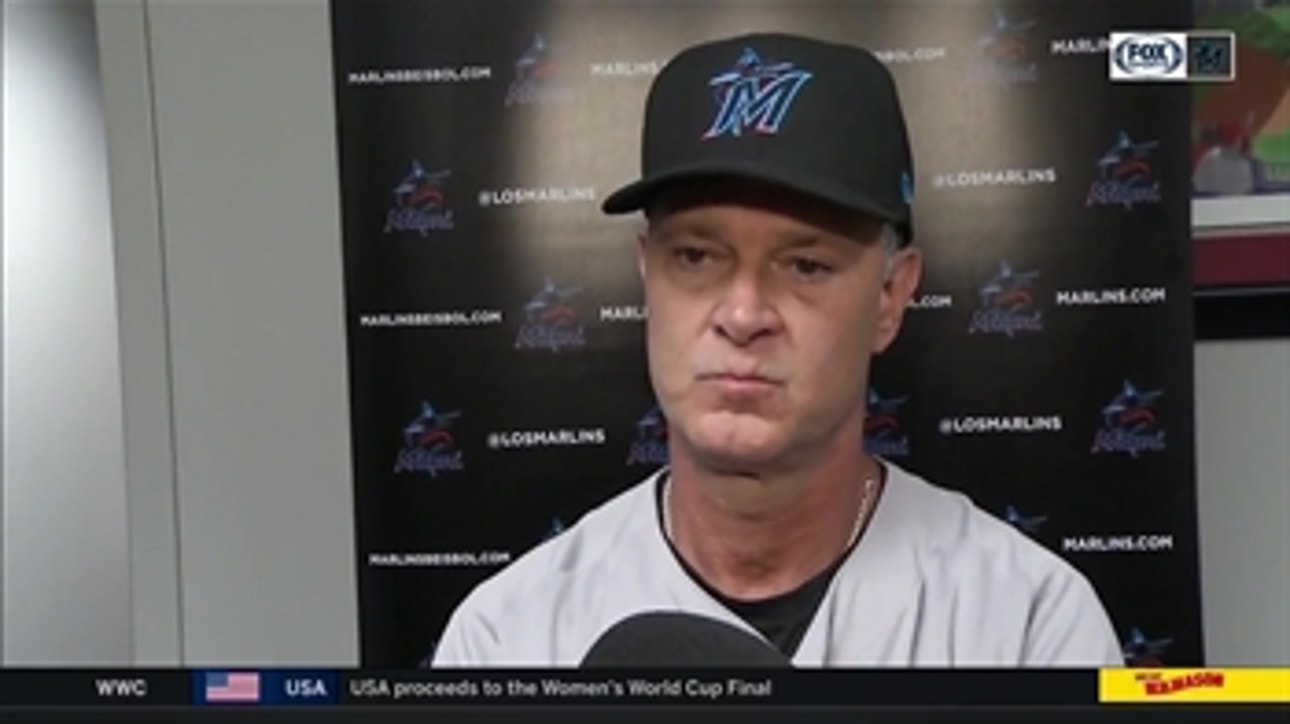 Don Mattingly on Marlins' bullpen, Miguel Rojas' night at the plate