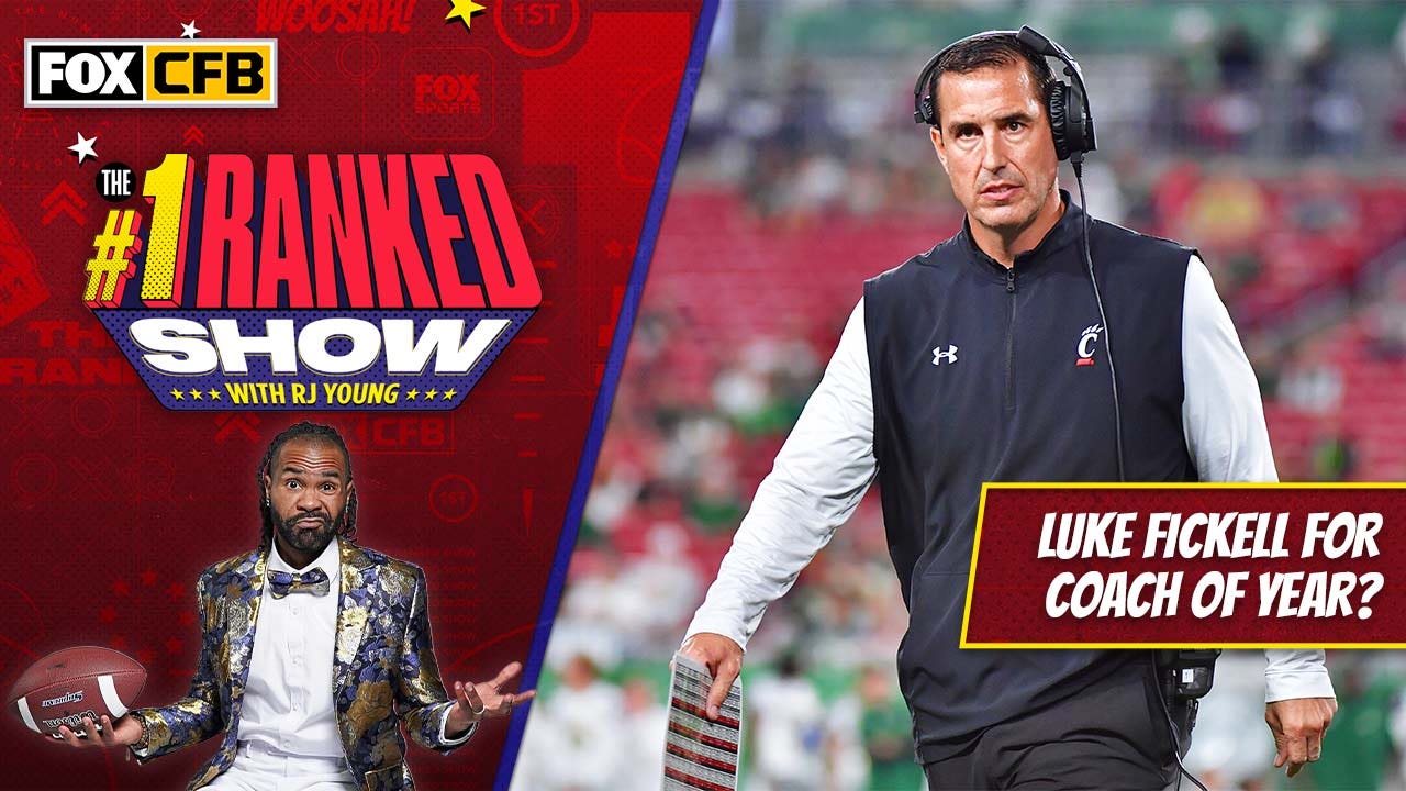Luke Fickell is No. 1 on my list to win the Eddie Robinson Coach of the Year Award I No. 1 Ranked Show