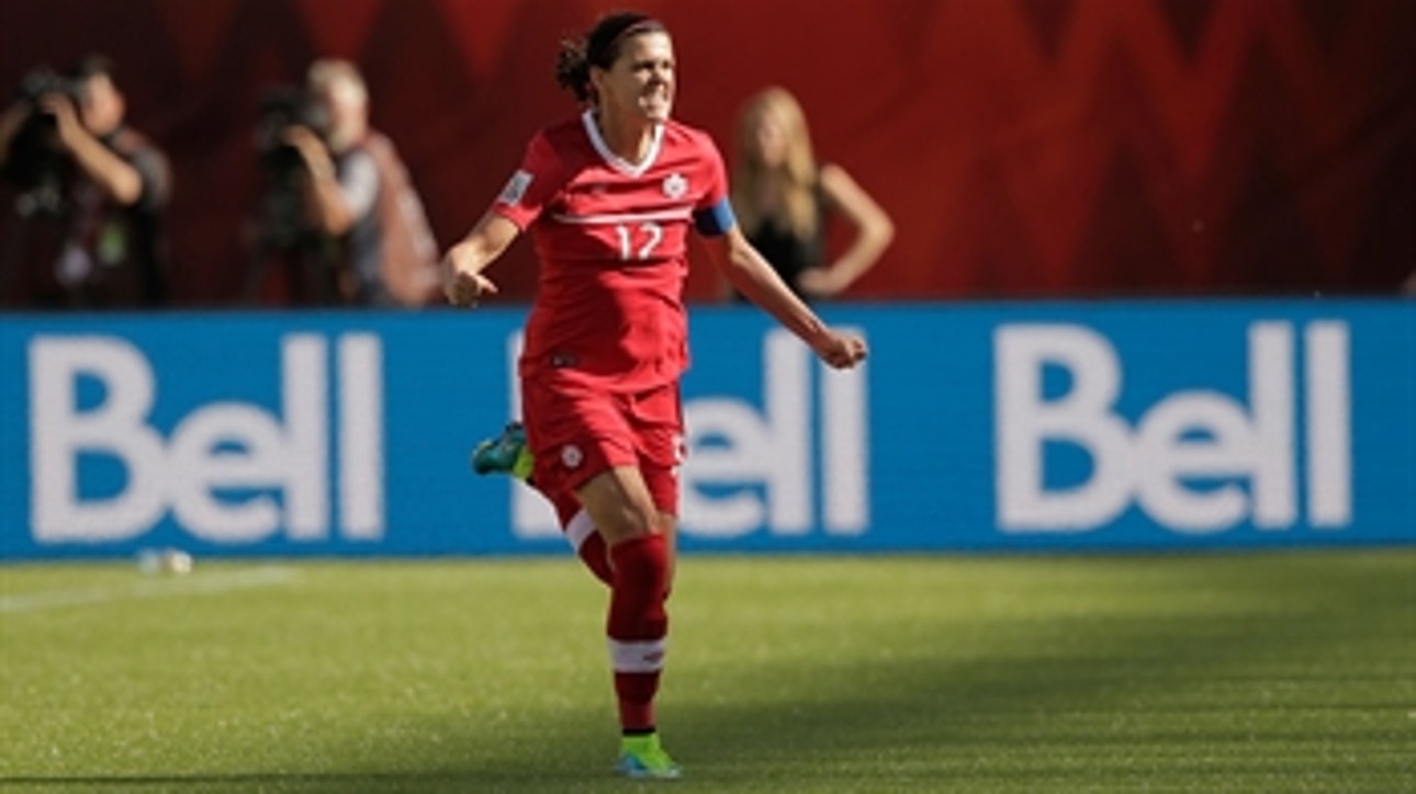 Canada's Sinclair pulls one back against England - FIFA Women's World Cup 2015 Highlights