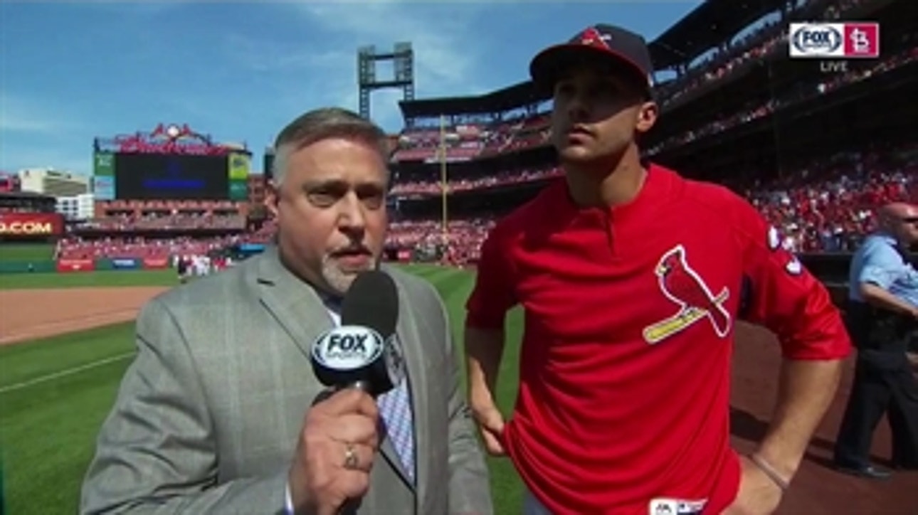 After getting a standing ovation, Jack Flaherty calls Cardinals fans 'best fans in the world'