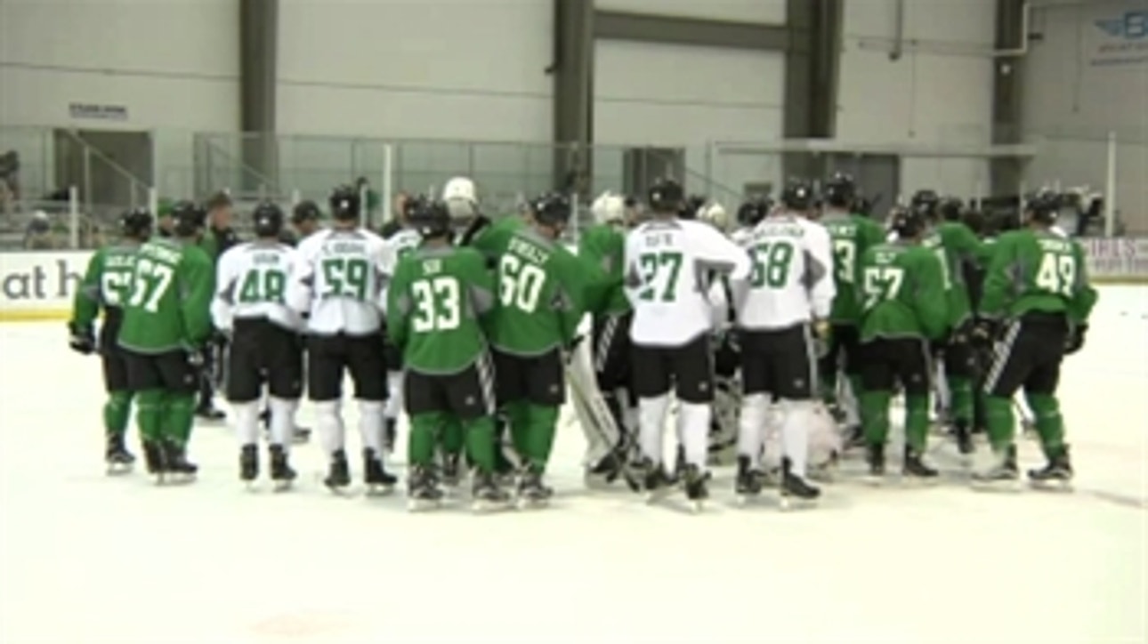 Stars Insider: Moment of silence from Stars prospects