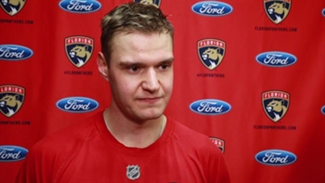 Panthers' Aleksander Barkov on earning his first NHL All-Star Game invite