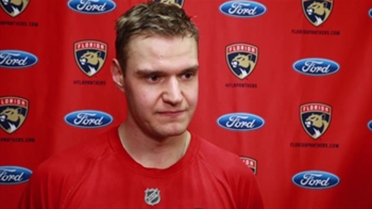 Panthers' Aleksander Barkov on earning his first NHL All-Star Game invite