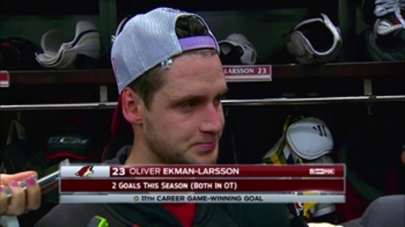 Ekman-Larsson scores the game-winner