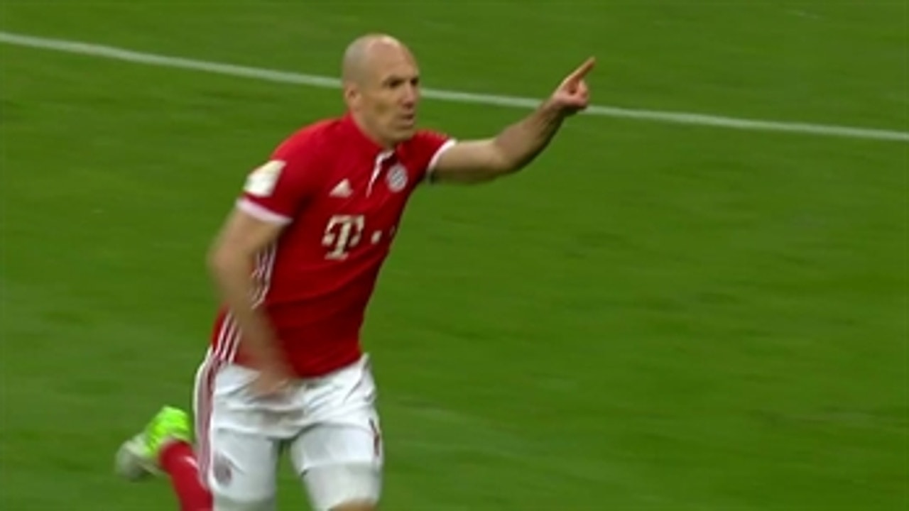 Arjen Robben strikes for Bayern Munich ' 2016-17 Bundesliga Highlights