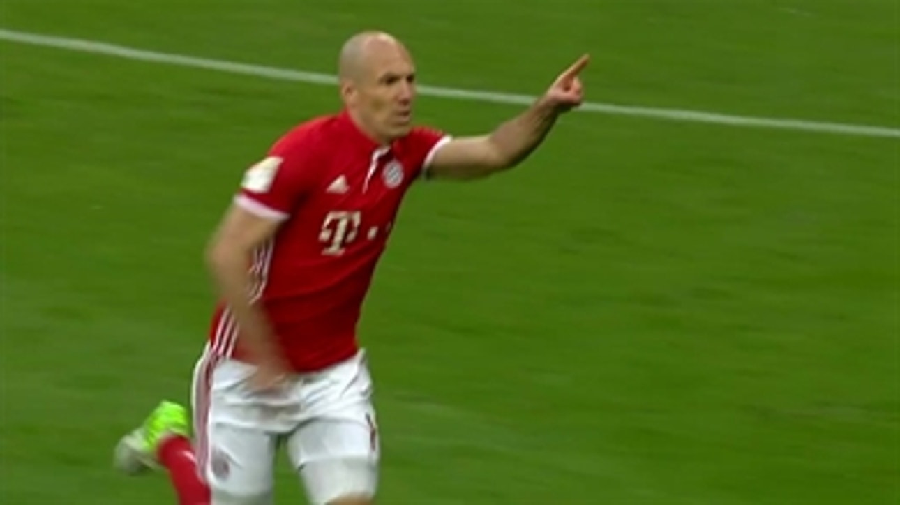 Arjen Robben strikes for Bayern Munich ' 2016-17 Bundesliga Highlights