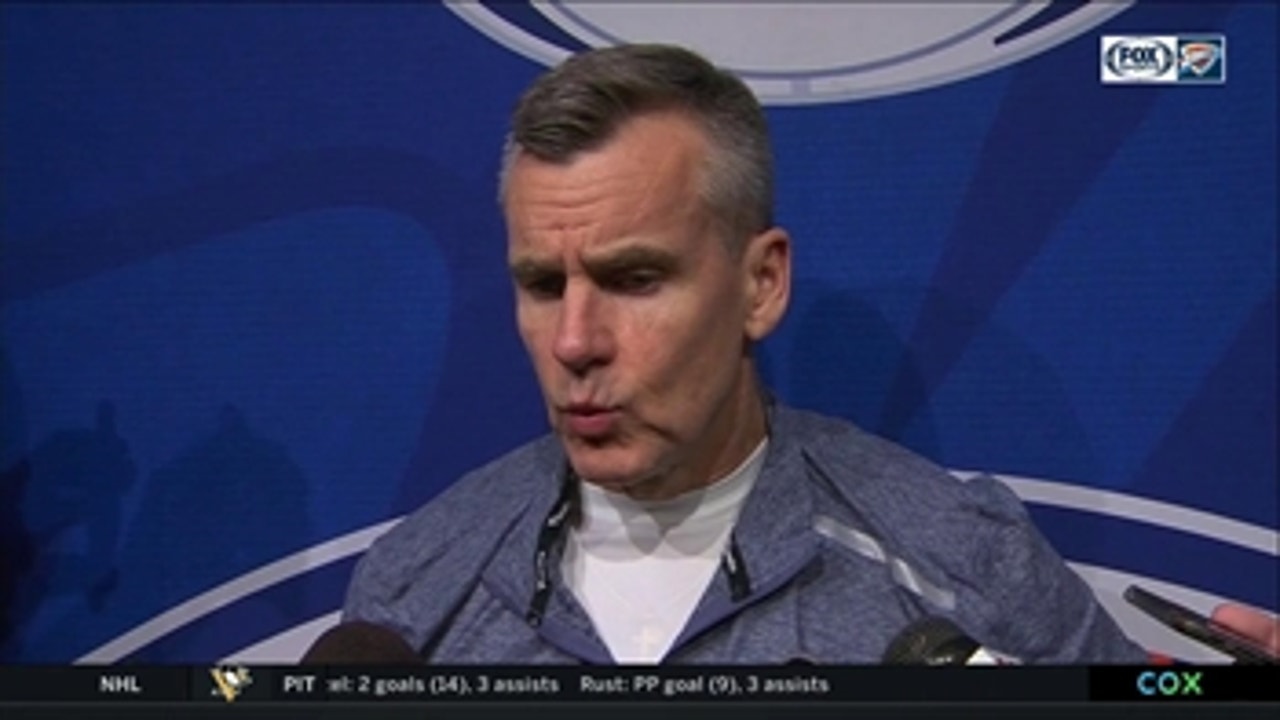 Billy Donovan on the Thunder loss against the Trail Blazers