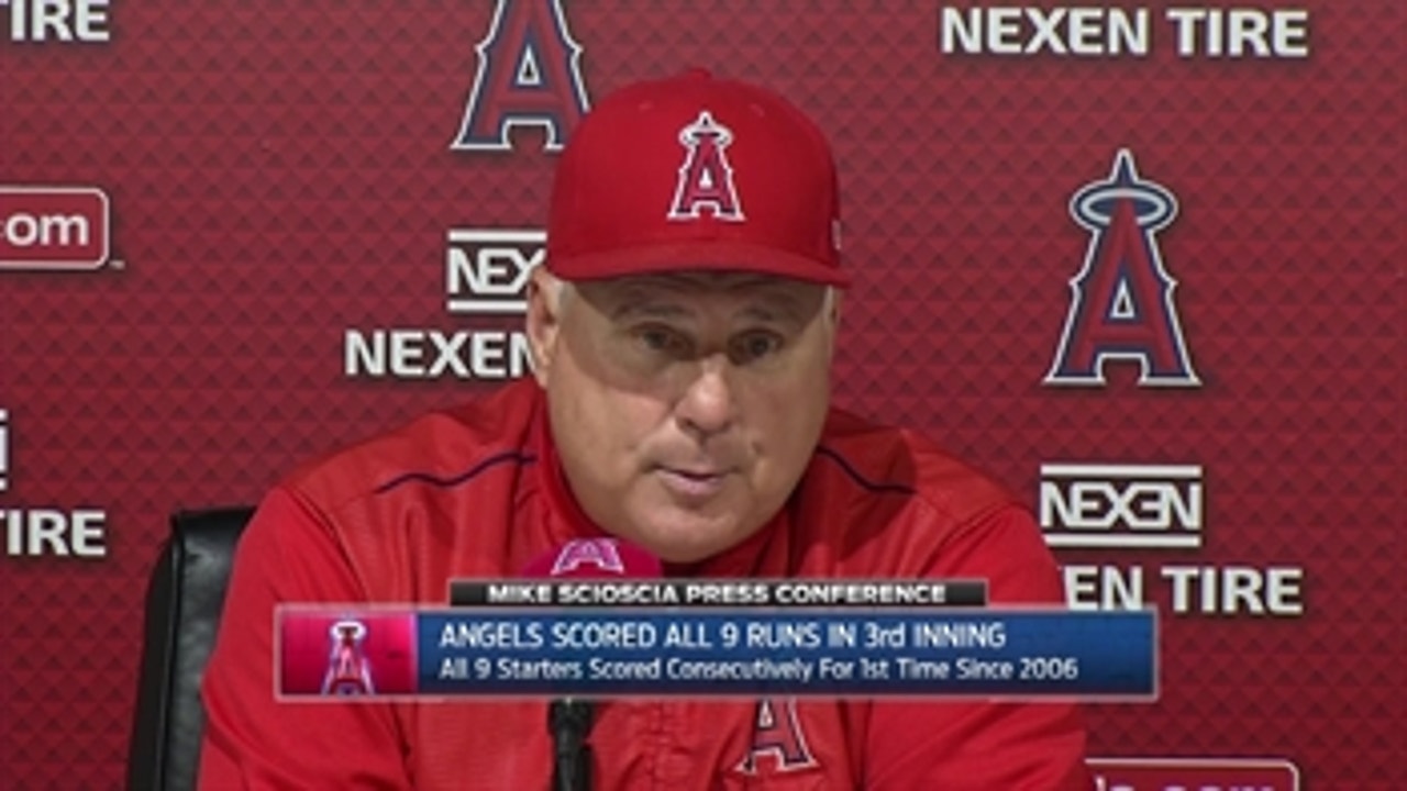 Scioscia:  'impressed' by Bridwell and happy with players stepping up