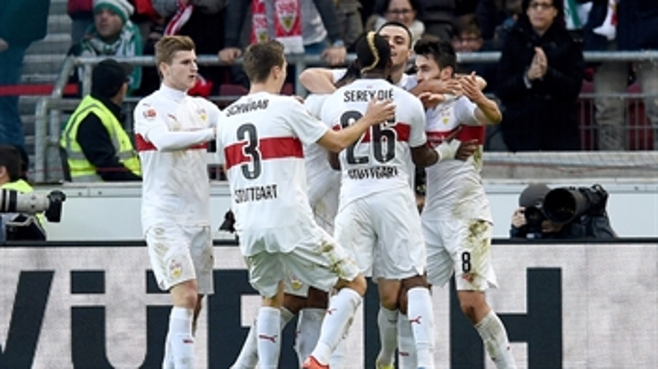 Rupp smashes in Stuttgart go-ahead vs. Werder Bremen ' 2015-16 Bundesliga Highlights