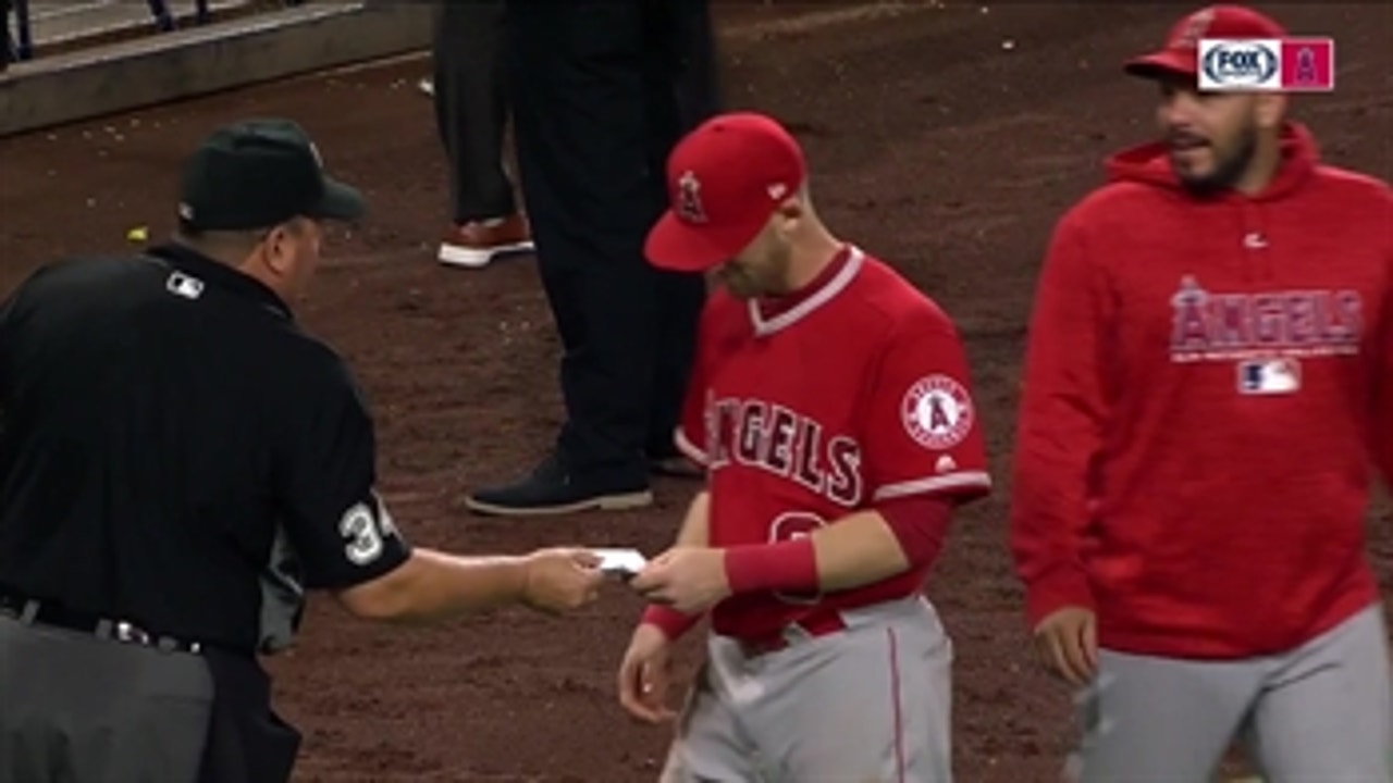 A game he'll never forget: Taylor Ward reflects on MLB debut