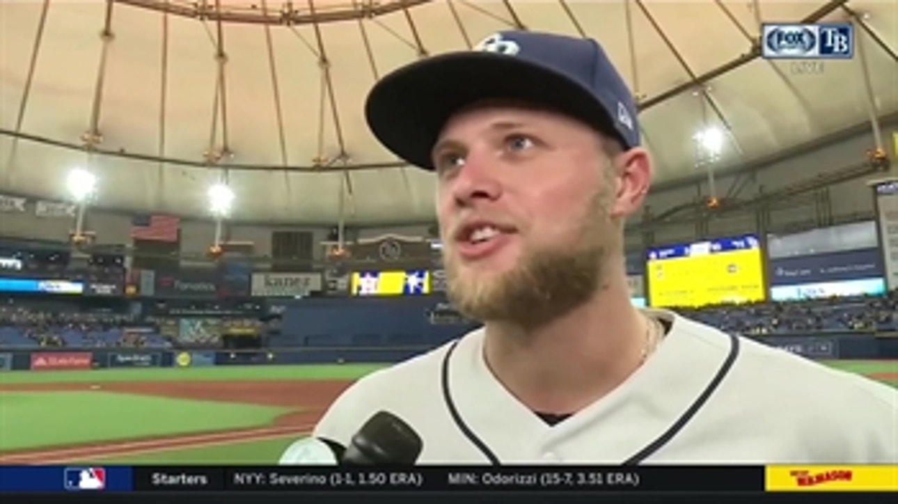 ALDS Game 3: Austin Meadows discusses Rays' 10-3 win over Astros