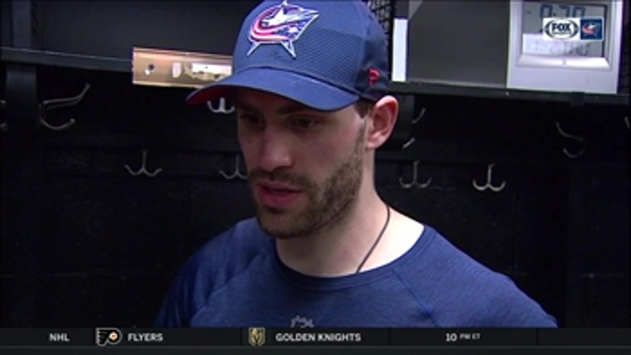 Inside the Blue Jackets Locker Room