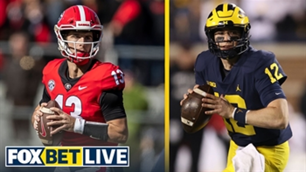 Cousin Sal and Clay Travis agree Georgia is the best bet over Cade McNamara and Michigan I FOX BET LIVE